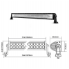 7D 7Д ДИОДЕН ЛЕД БАР / LED BAR 135 СМ 729W