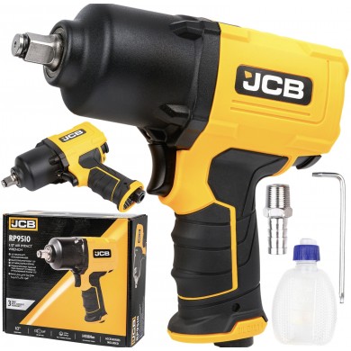 ПНЕВМАТИЧЕН ГАЙКОВЕРТ С КЪС ШПИНДЕЛ 1450 NМ 1/2″ JCB