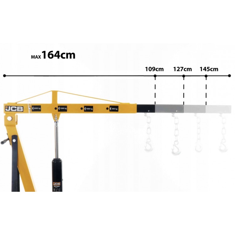 Кран “жираф“ 2т хидравличен JCB TH72004