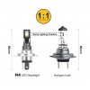 Диодни крушки H4 12V NA281