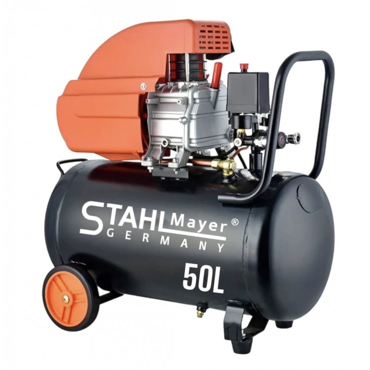 Електрически компресор STAHLMAYER , 25л или 50л, 1.5 kW