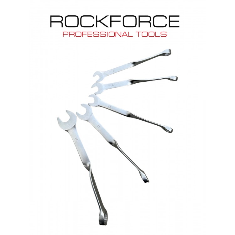 Звездогаечни ключове Twist ROCKFORCE , 5 части