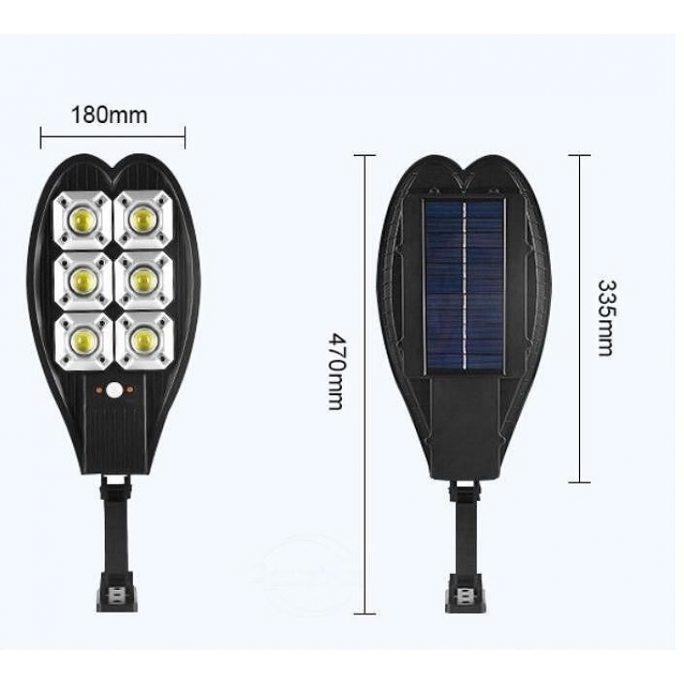 Двойна соларна лампа 1800W с дистанционно управление SOLAR DRAGON ENERGY